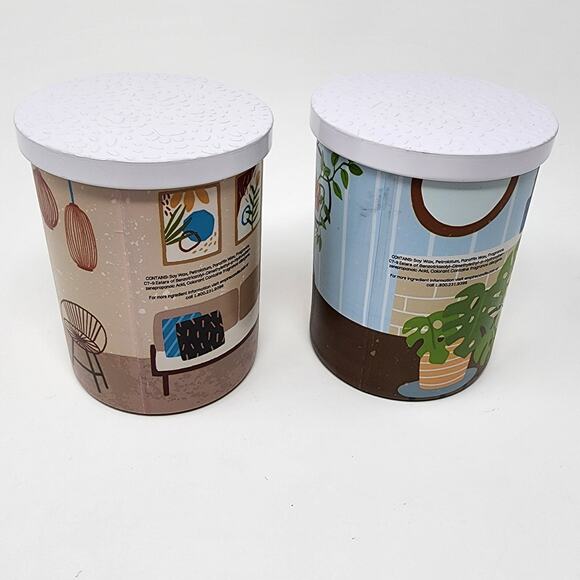 2 Odor Neutralizing Candles Best Pals and Secret Playplace 2 Wick Lidded 14 oz. - Picture 5 of 9